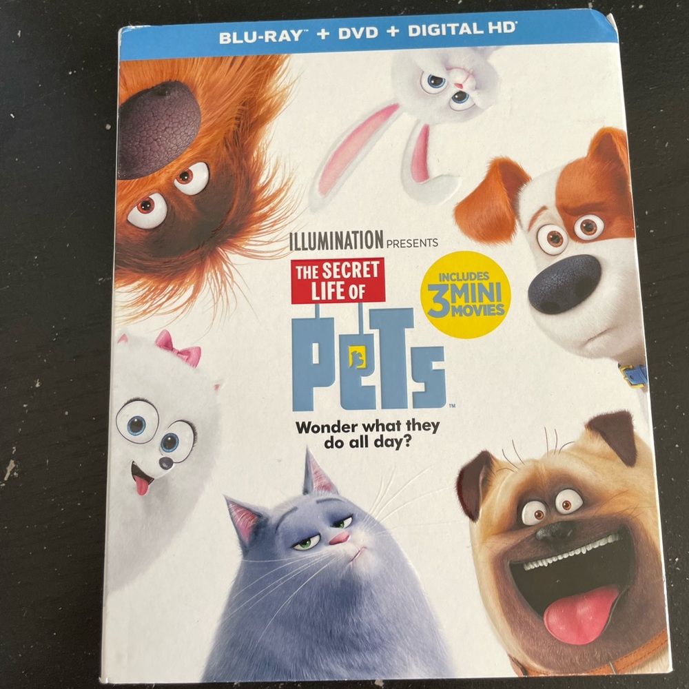 The Secret Life of Pets Blu-ray + DVD + Digital HD